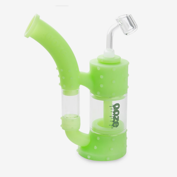 RS OOZE Stack SiliconeBubbler GreenGlow