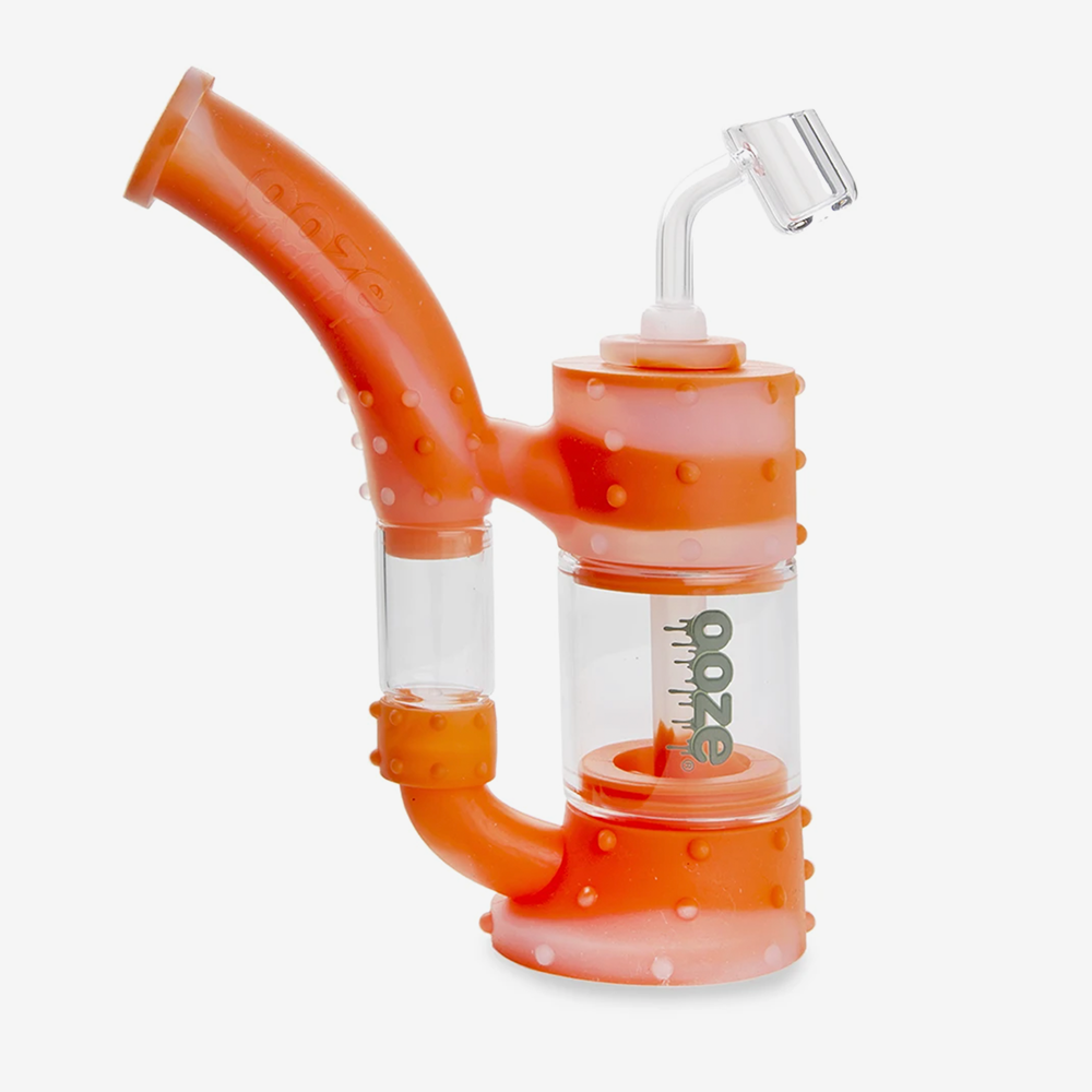 RS OOZE Stack SiliconeBubbler OrangeClear