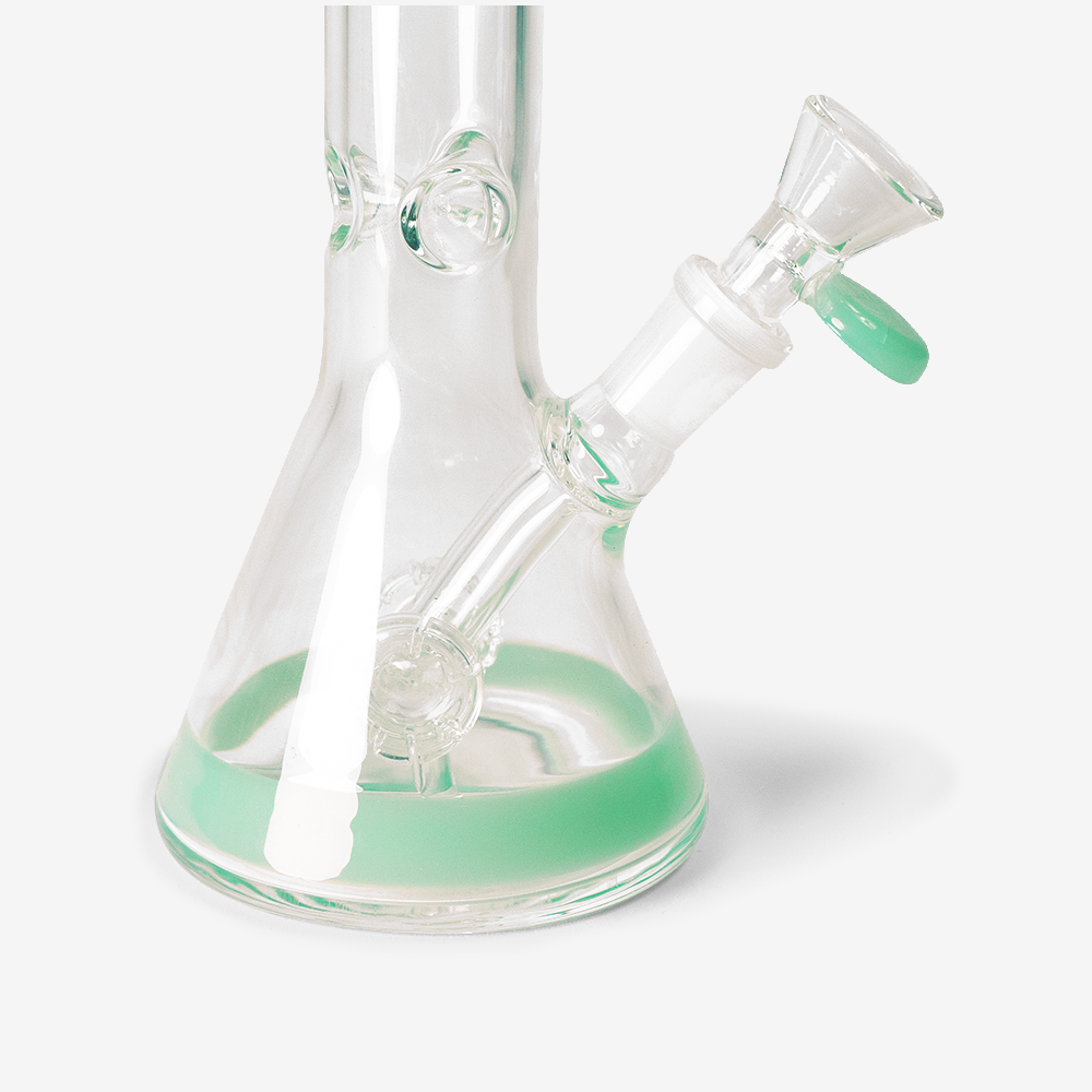 RS BongBeakerGreenLeaf B