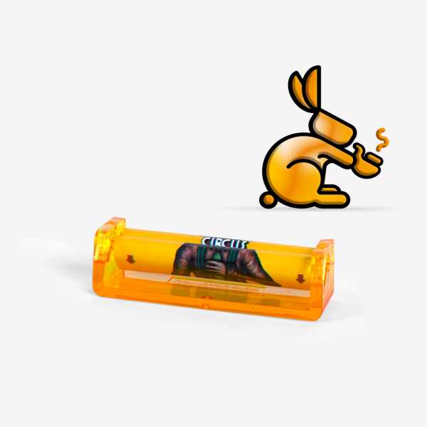 Lion Rolling Circus Rolling Machine Regular Size Amarillo