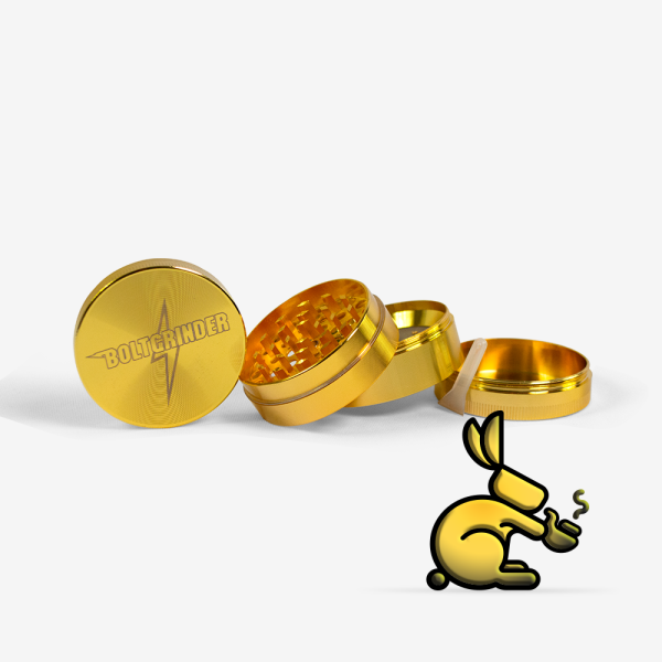 Grinder BOLTGRINDER Dorado 4 Piezas