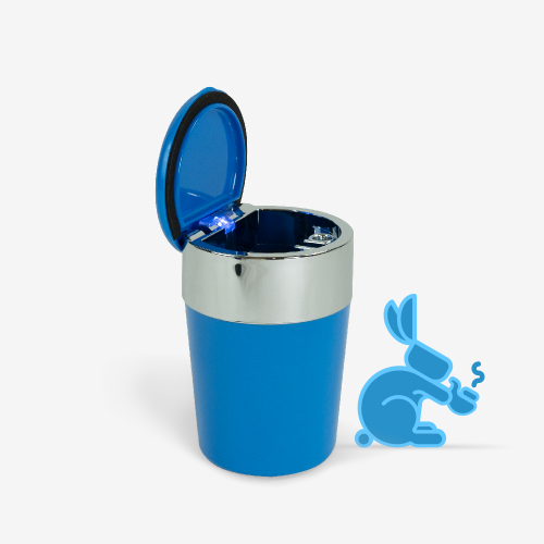 CENICERO PARA AUTO CON LAMPARA LED