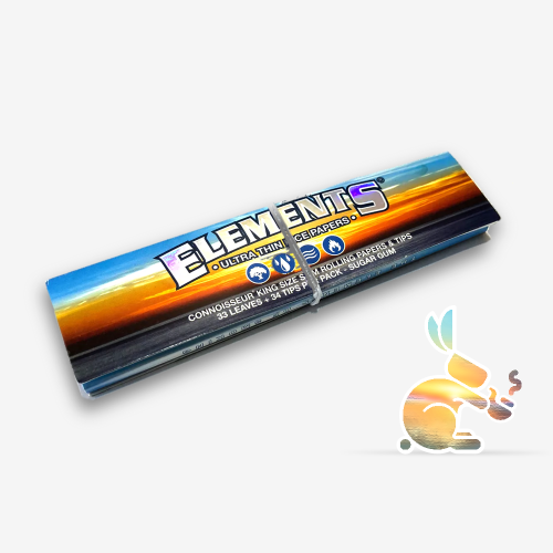 ELEMENTS Connoisseur King Size Slim+Tips