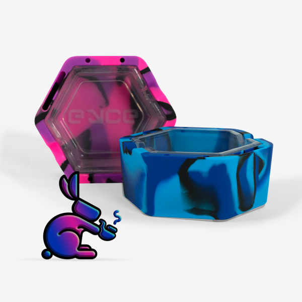 EYCE Cenicero de Silicon y Cristal