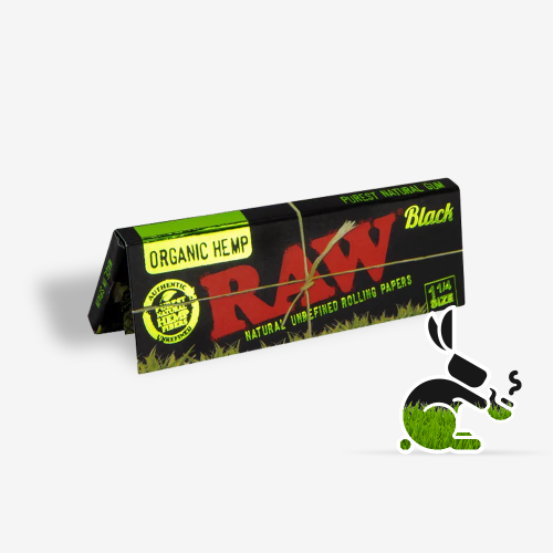 RAW Black Organic Hemp 1 ¼