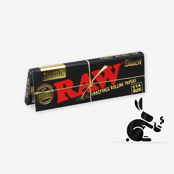RAW Black 1 ¼