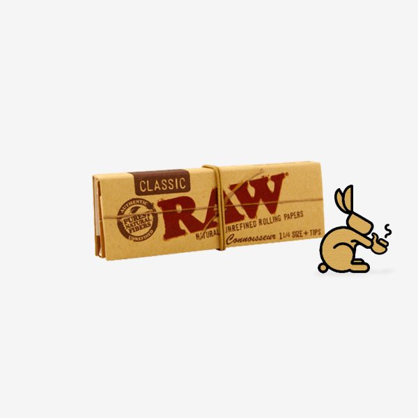 RAW Connoisseur 1 1/4+Tips