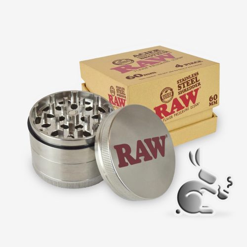 RAW Stainless Steel Grinder 60mm