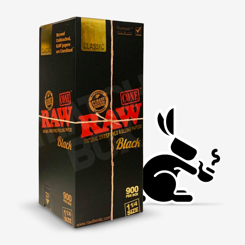RAW Black 1 1/4 900 Conos