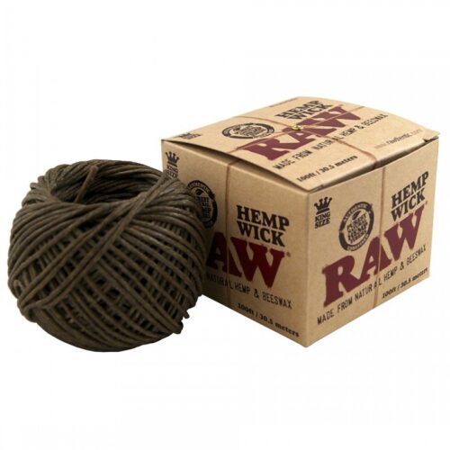RAW HEMP WICK 100FT