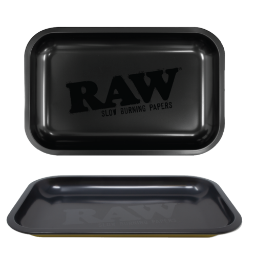 RAW ROLLING TRAY "MURDER'D BLACK"